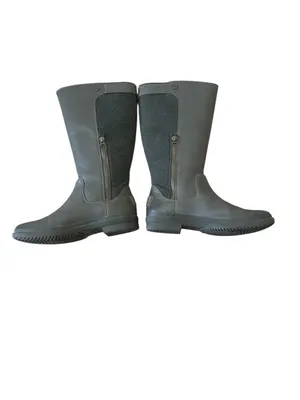 UGG Waterproof Janina Boots - S/N 1017387 -‎ Dark Green/ Gray - Size 8 thumbnail 6