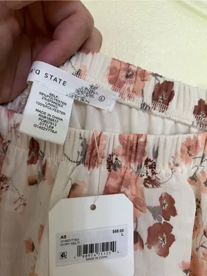 NEW Altar’d State Floral Evara Tiered Midi Skirt Size Large NWT thumbnail 7