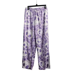 Disney Nightmare Before Christmas Jack Skellington Purple Pants Medium‎ 8/10 thumbnail 2