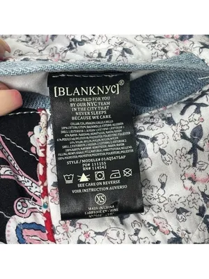 BLANK NYC Anthropologie Reversible Patchwork Denim cotton Jean Jacket XS fits M thumbnail 15