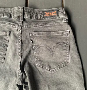 Levi's Grey Skinny Jeans thumbnail 6