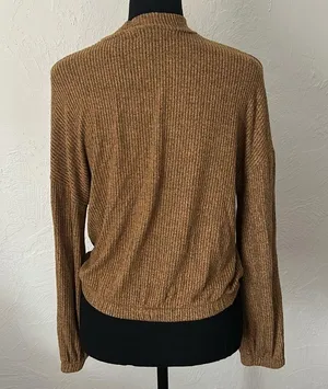 Moa Moa Women's Long Sleeve Tee - Brown thumbnail 4