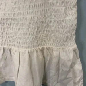 American Eagle Outfitters Cream Off-Shoulder top shirt Blouse size Small thumbnail 3