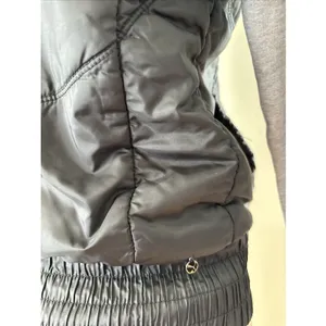 Women’s Puma‎ Zip Up Hoodie Jacket - Small - Vest - Grey Black Sport Lifestyle thumbnail 4