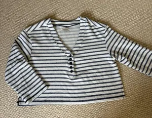 Urban Outfitters Striped Long Sleeve Top thumbnail 3