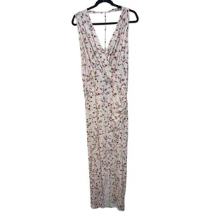 Free People Daria Graphic Maxi Dress in Ivory Combo Size XL thumbnail 5