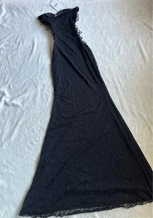 Outcast Clothing Whitley Maxi Dress Black thumbnail 8
