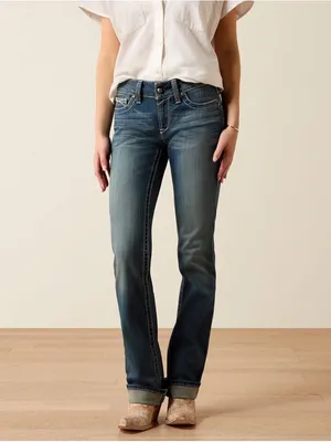 Ariat R.E.A.L. Straight Leg Jean size 29R western rodeo thumbnail 3