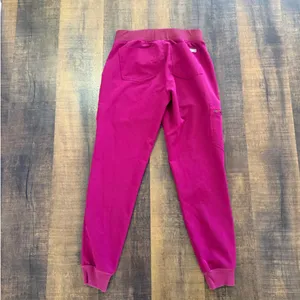 Figs Zamora Jogger Dark Magenta Scrub Pants Size XS thumbnail 6
