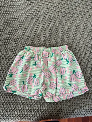8 oak lane pickleball print pajama shorts thumbnail 3