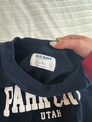 Old Navy Crewneck Navy thumbnail 2