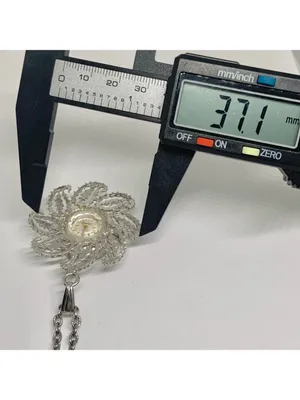 Vintage Darlin Swiss 17 jewels incabloc mechanical pendant watch chain works thumbnail 5