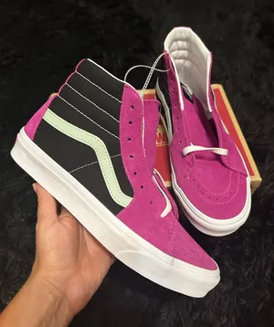 VANS sk8-hi top multicolored suede lace up skater shoes sneakers women’s 9 new thumbnail 1