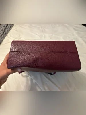 Thacker Anya Burgundy Tote Bag - Women's Shoulder Bag thumbnail 7