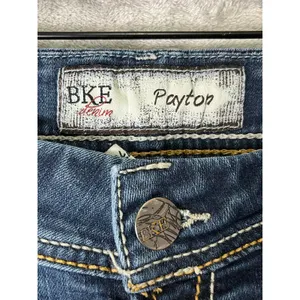 BKE Denim 30x33.5 Low Rise Slim Bootcut Jeans Medium Wash Y2K Western thumbnail 5