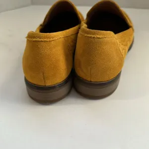 Clark's Women's Loafers Trish Calla Perforate Loafers Yellow Size 6 1/2M thumbnail 4