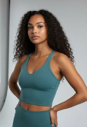 Lululemon Teal Align Tank Top Size 2 thumbnail 1