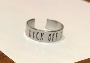 Kick Off Your Boots Ring Silver thumbnail 1