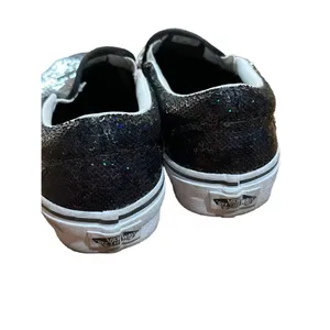 VANS OTW Black Sequin Slip On Skating Casual Shoes Sneakers Women's 5.5‎ thumbnail 10