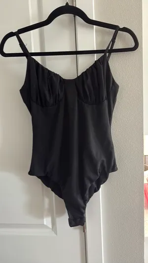 Princess Polly black bodysuit thumbnail 3