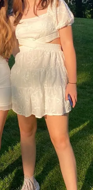 White Cattivo Dress thumbnail 1