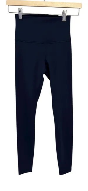 Lululemon Wunder Train High Rise Tight 28" Size 4 True Navy NWT Authentic thumbnail 1