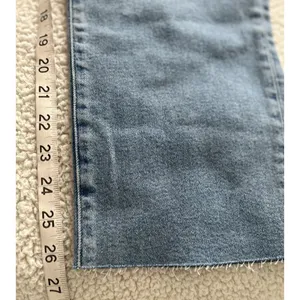 J Crew $118 Essential Straight Leg Jeans Medium Blue Raw Hem Size 30 CD679 thumbnail 10