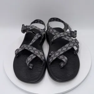 Chacos Z/Volv 2 Sandals Womens 11 Hiking Strappy Comfort Low Top Flats Nova Gray thumbnail 3