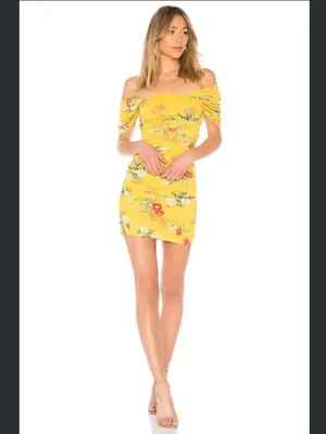Lovers + Friends Joss Dress in Spring Blossom - size Small thumbnail 6