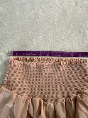 Offline aerie High-Waist Smocked Waistband Women's Shorts - Blush thumbnail 9