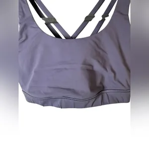 Lululemon Energy Bra Purple Quartz Size 4 Strappy Medium Support‎ Sports Bra thumbnail 5