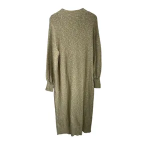 Free‎ People Hatteras Sweater Midi Dress Sulfur Size M Oversized Cotton thumbnail 3