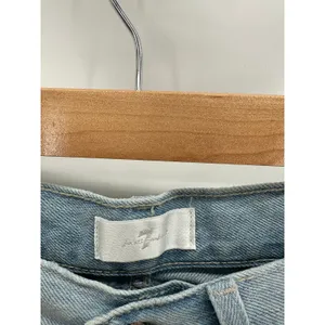 7 For All‎ Mankind Easy Straight Button Fly Light Wash Blue Jeans Womens Size 25 thumbnail 9