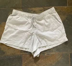 Hollister Shorts Linen White thumbnail 1