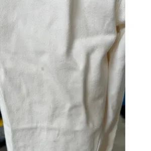 Mango Matilda Straight Leg Jeans Off White Cream High Waist Cotton Size 2 thumbnail 6