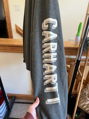 Grey Carhartt Loose Fit Sweatshirt thumbnail 2
