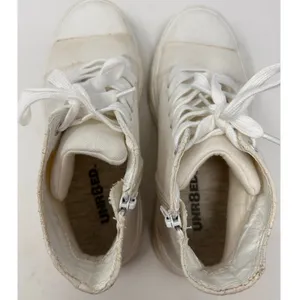 Unr8ed Women's White High Top Zip Up Sneakers Size‎ 8 thumbnail 5