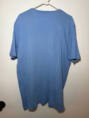 Greg Norman Men's Soft Cotton Shark T-Shirt Light Blue Size XL (Best thumbnail 2