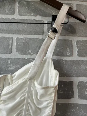 Leau Miami mesh white dress leau brand‎ Size Small NWT thumbnail 5