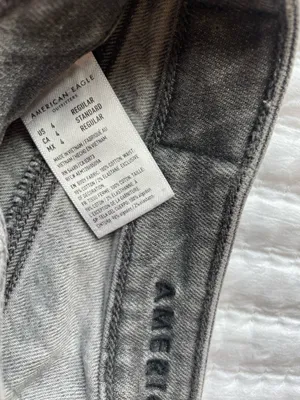 American Eagle Outfitters Black Ripped Jeans thumbnail 2