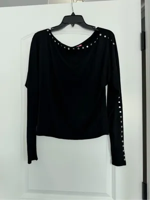 Edikted Paola Studded Long Sleeve Top thumbnail 2