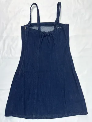 NWT Madewell Denim Strapless Mini Dress – Maytown Wash – 4 thumbnail 9