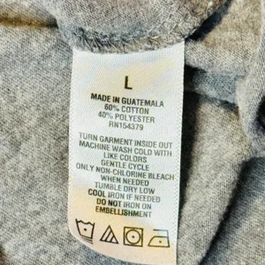 249 | Aeropostale Y2K Style Classic Crew Women L Brooklyn Graphic T-Shirt Gray‎ thumbnail 4