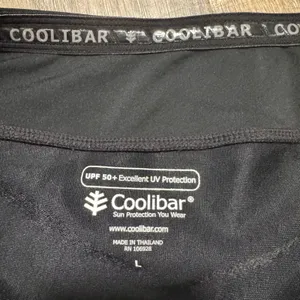 Coolibar Black UPF 50+ Sun Protection Tennis Golf Pickleball Skort‎ Skirt Size L thumbnail 2