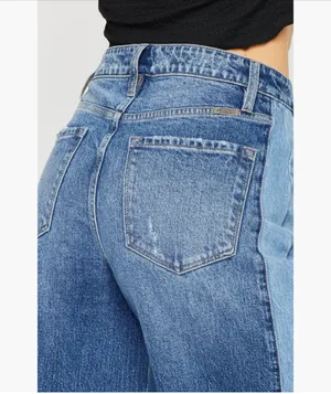 NWT KanCan Clover High Rise Wide Leg Jeans Sz 11/29 thumbnail 6