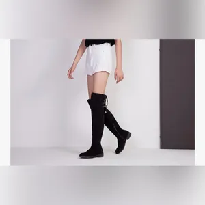NEW Vepose 998 Vegan Suede Over The Knee High l Flat Heel Thigh High Boots 10 thumbnail 8