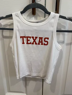 University of Texas Gameday Cropped Tank thumbnail 1