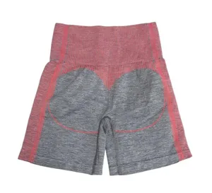Gymshark Hyper Amplify Seamless Shorts Gray Pink Workout Womens X-Small thumbnail 2