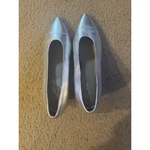 SEYCHELLES Silver  Block Heel Shoes Size 9 thumbnail 2