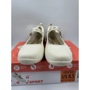 Jsport Womens Shoes Beige Mary Jane Memory Foam Contoured Arch Lightweight 8.5 thumbnail 2
